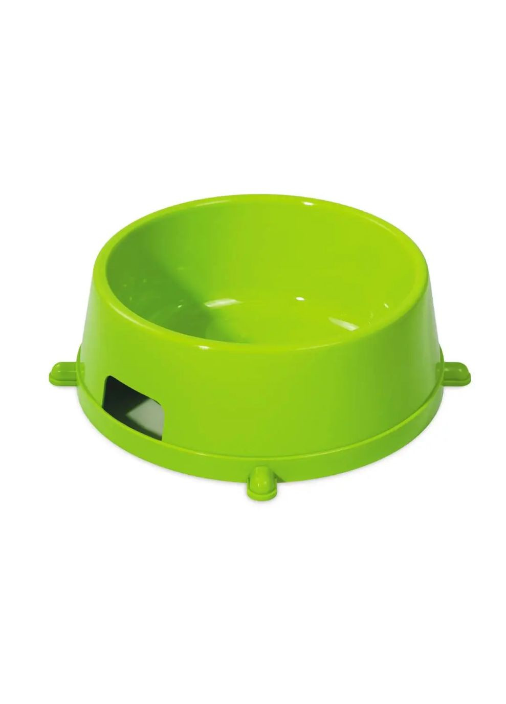 Миска пластиковая №4 зеленая, 2 л Природа (304029720)