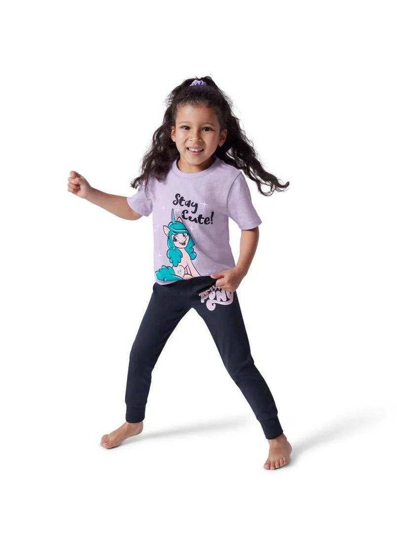 Комбинированная всесезон пижама для девочки Lupilu