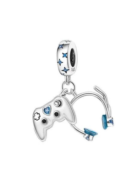 Серебряные серьги "Геймер" Kabluchka (355344827)