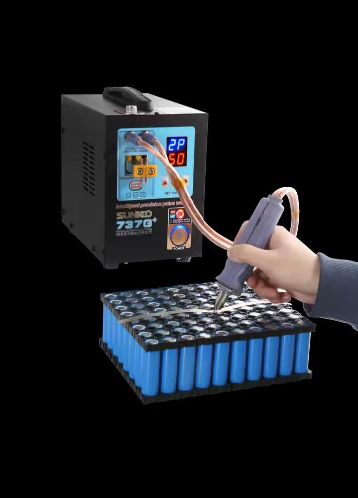 Точкова контактна зварка 200А з виносною ручкою для акумуляторних зборок SUNKKO 737G+ ( код: 737G+ ) Sunko (335403787)