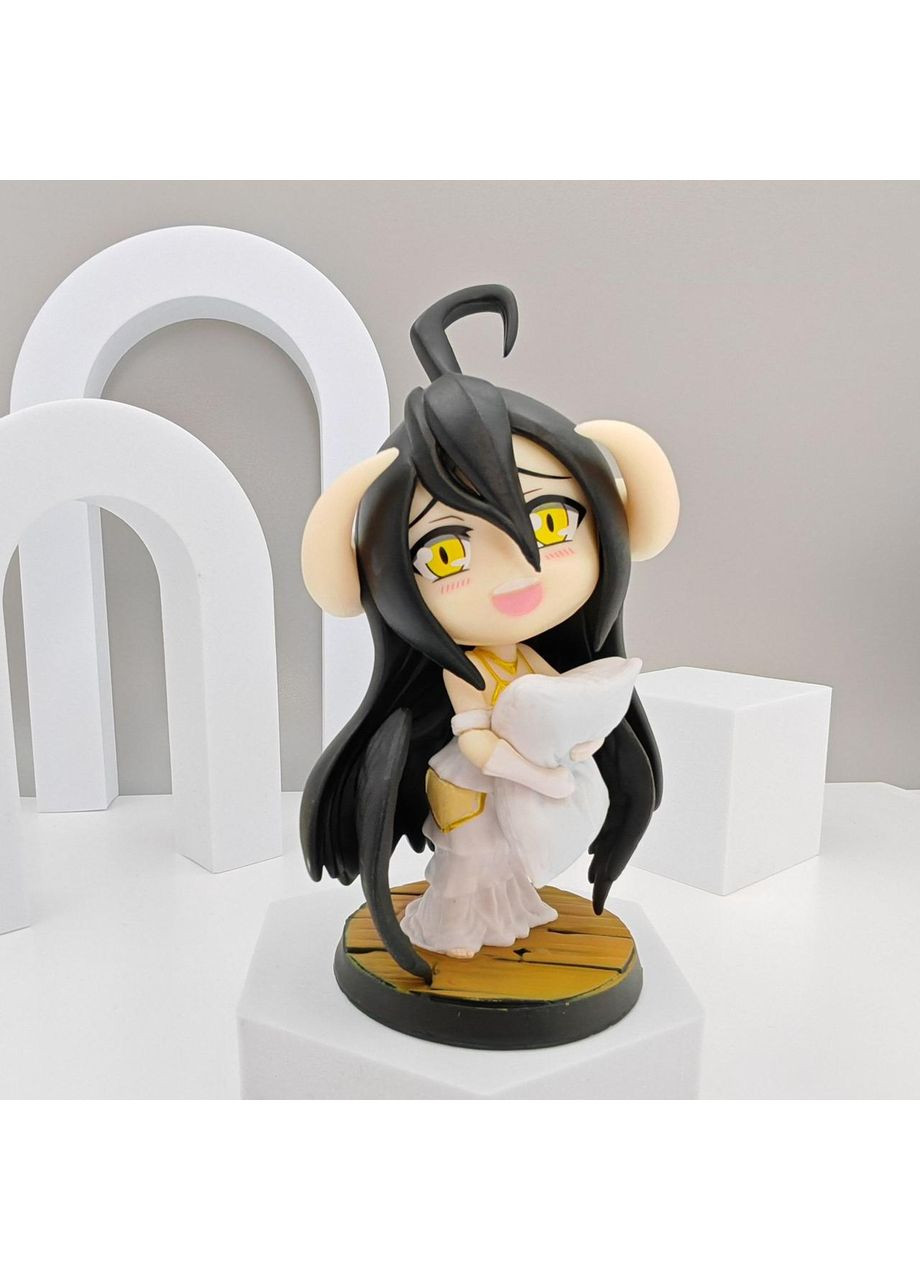 Аниме фигурка Альбедо Оверлорд чиби Overlord Albedo с подушкой в платье, редкая модель No Brand (362495234)