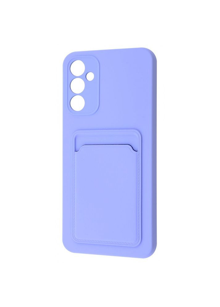 Чехол Colorful Pocket Samsung Galaxy A14 Light Purple Wave (304732023)