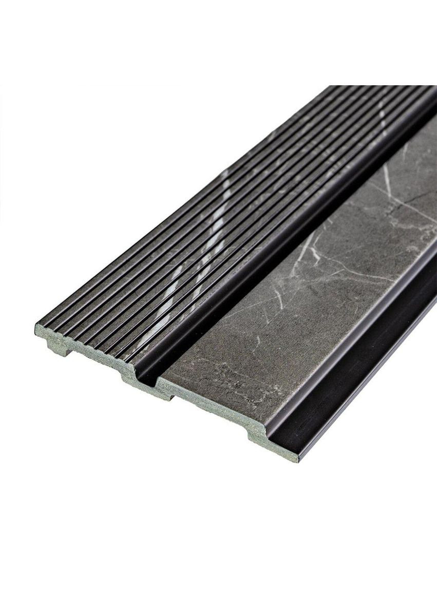 Рельс декоративный PS серый мрамор 2900х120х12мм SW-00001751 Sticker Wall (330018237)