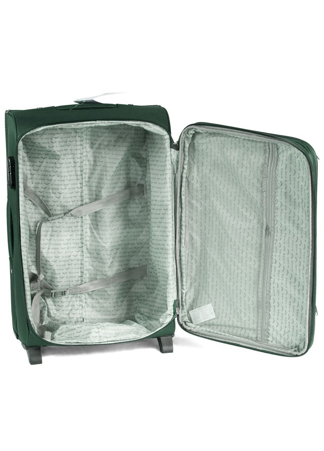 Чемодан тканевый большой 74 см Wings 1701 (368970099)