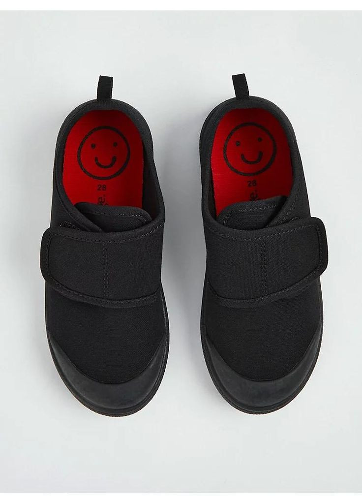 Черные детские слипоны для мальчика черные (25091773) George