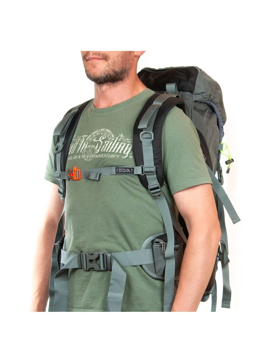 Рюкзак Туристический нейлон 1497-65L black Royal Mountain (341248597)