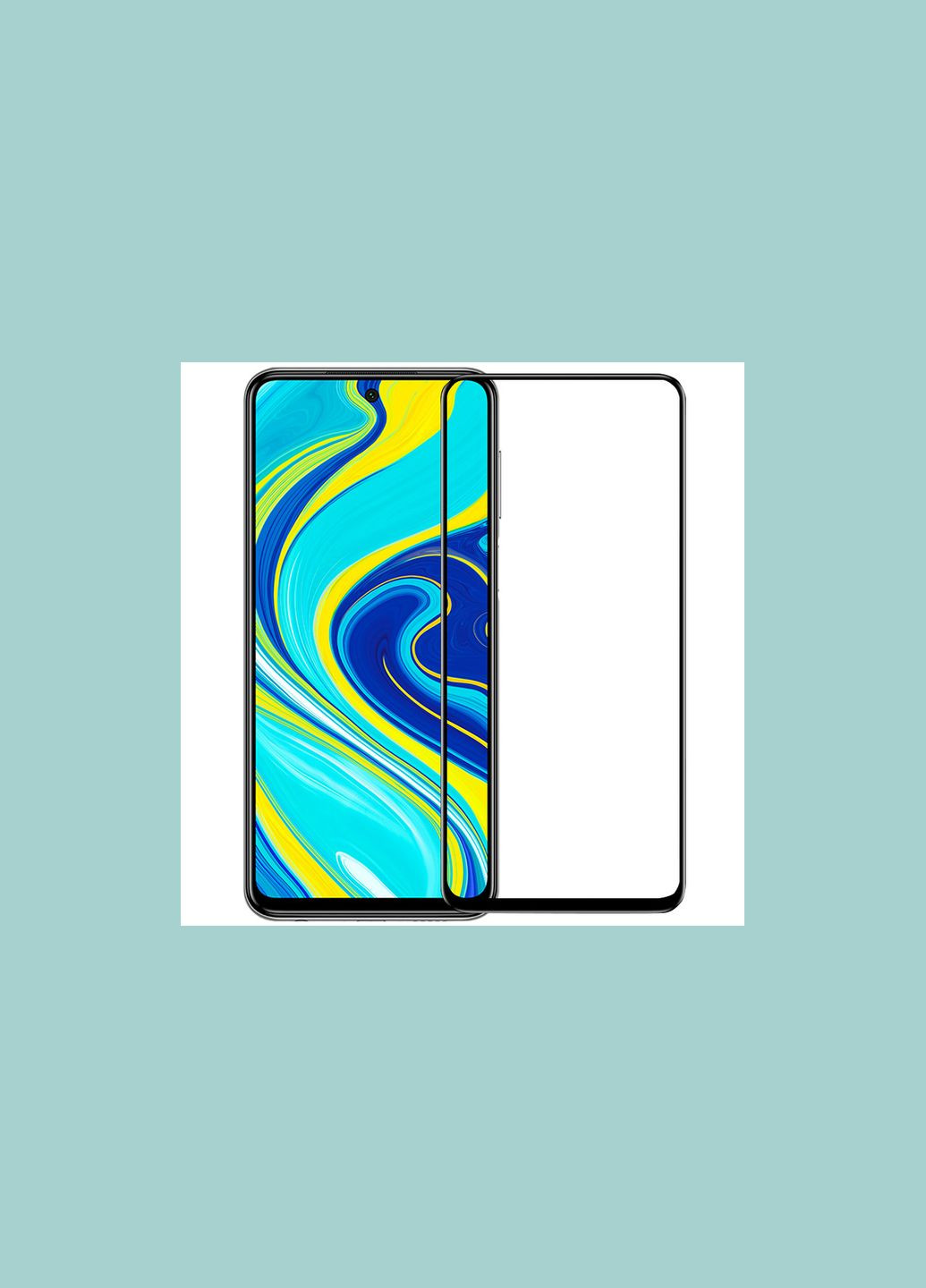 Защитное стекло Xiaomi K30 Pro с черной рамкой Walker (325423441)