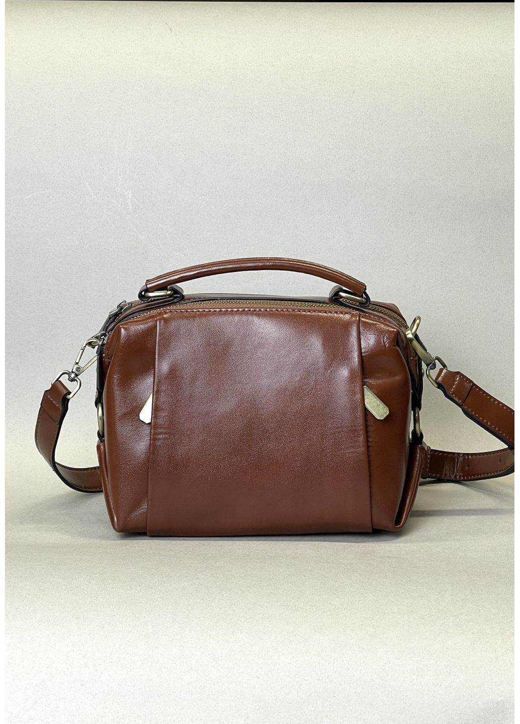 Кожаная сумка женская, средняя, на плечо, с ручкой, кроссбоди, натуральная кожа Genuine Leather Кросбоді (361376964)