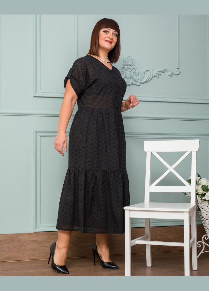 Чорна плаття 14563-6 Alenka Plus