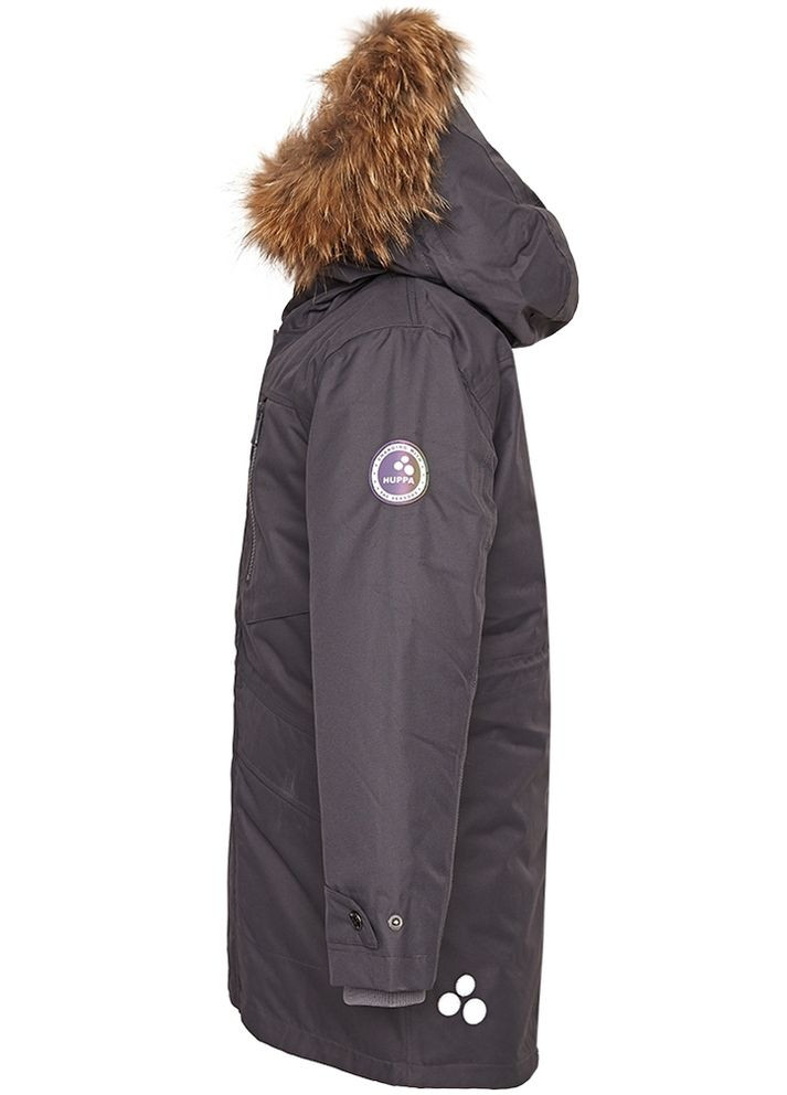 Темно-серая парка david 1, р.158, темно-серый () Huppa 12270120-00018-158