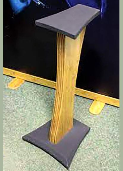 Стойка под акустику из дерева Исамия ваниль-маренго (СТИ-00240219) No Brand (328078341)