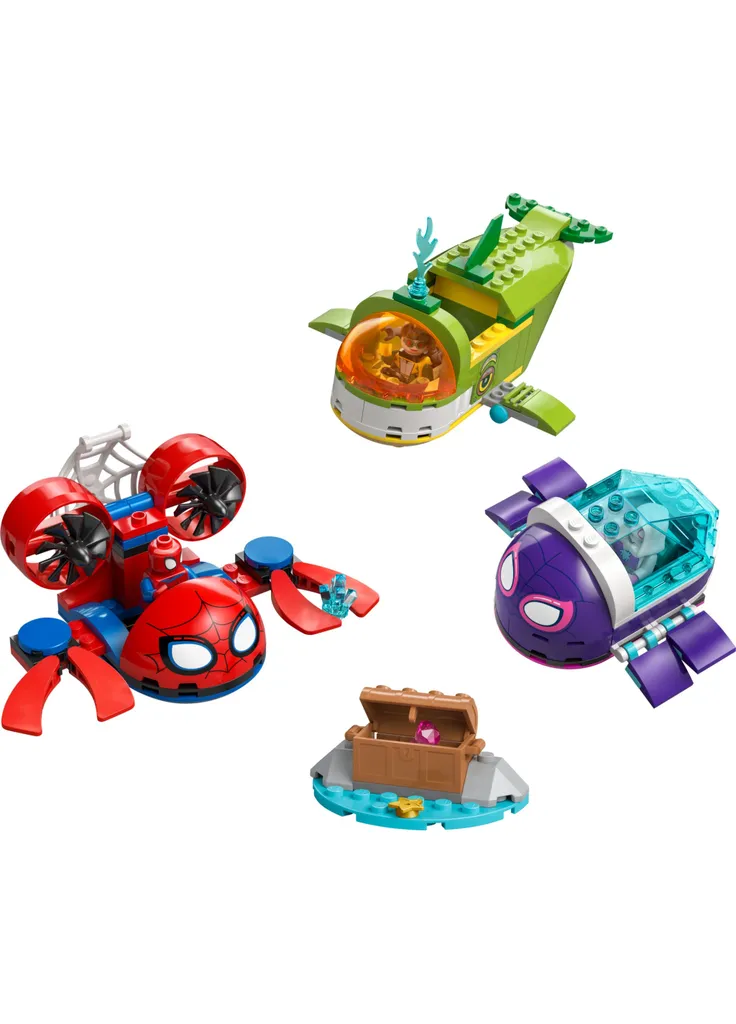 Конструктор Spidey Павук: Підводні транспортні засоби (11207) Lego Spidey Павук Підводні транспортні засоби (406864371)