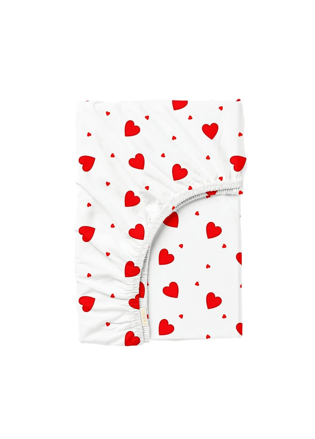 Простирадло на резинці 200x200 RUBY HEARTS (4822052397961) Cosas (391375360)