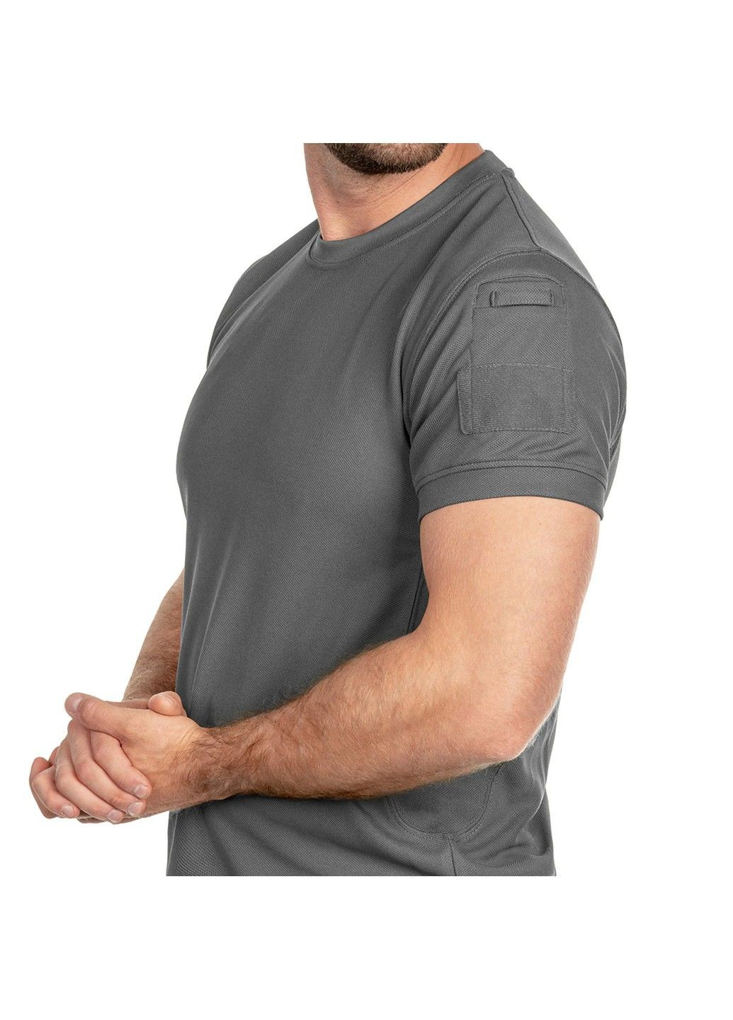 Сіра термоактивна футболка helikon tactical t-shirt topcool Helikon-Tex