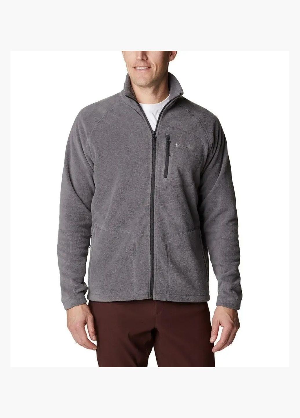 Кофта чоловіча Fast Trek Ii Full Zip Fleece Grey AM3039-023 Columbia (326784040)