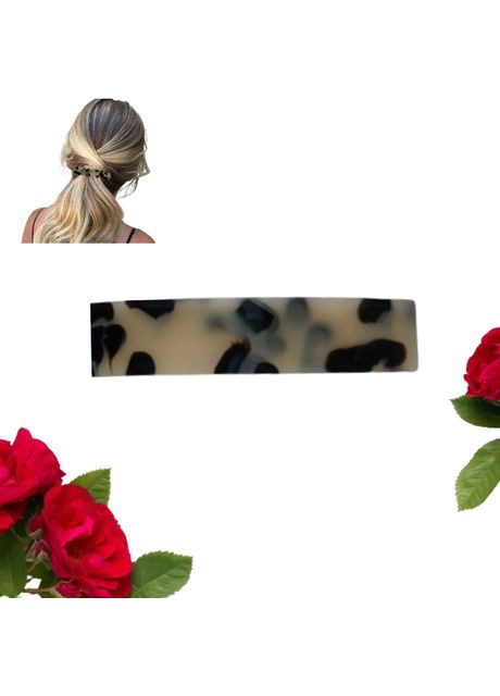 Заколка автомат для волос 8 см Тигровая Fashion (368772112)