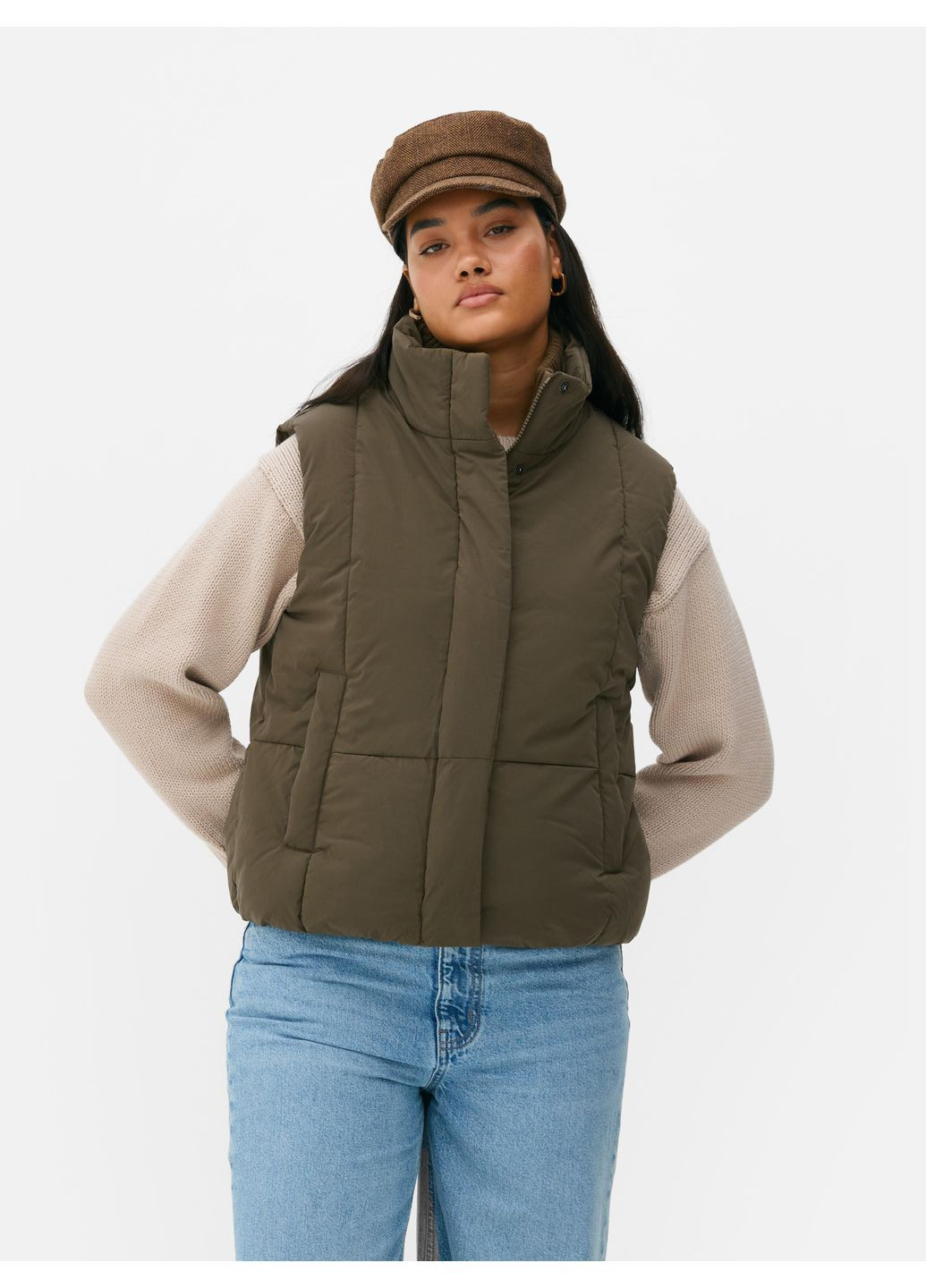 Жилет,хакі, Primark (360619689)