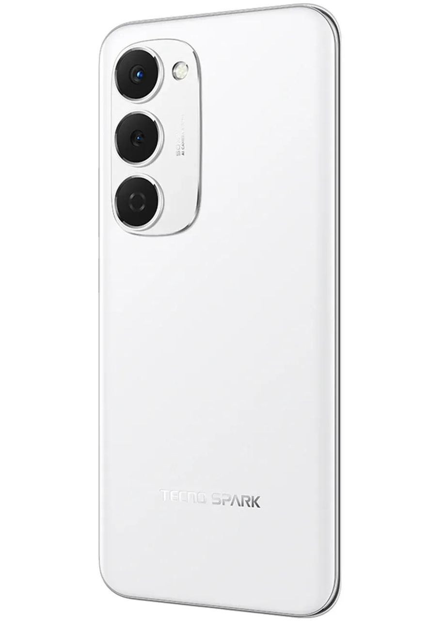 Смартфон Spark 40 Pro+ (KM7) 8/256GB Aurora White (4894947096341) Tecno (365749283)