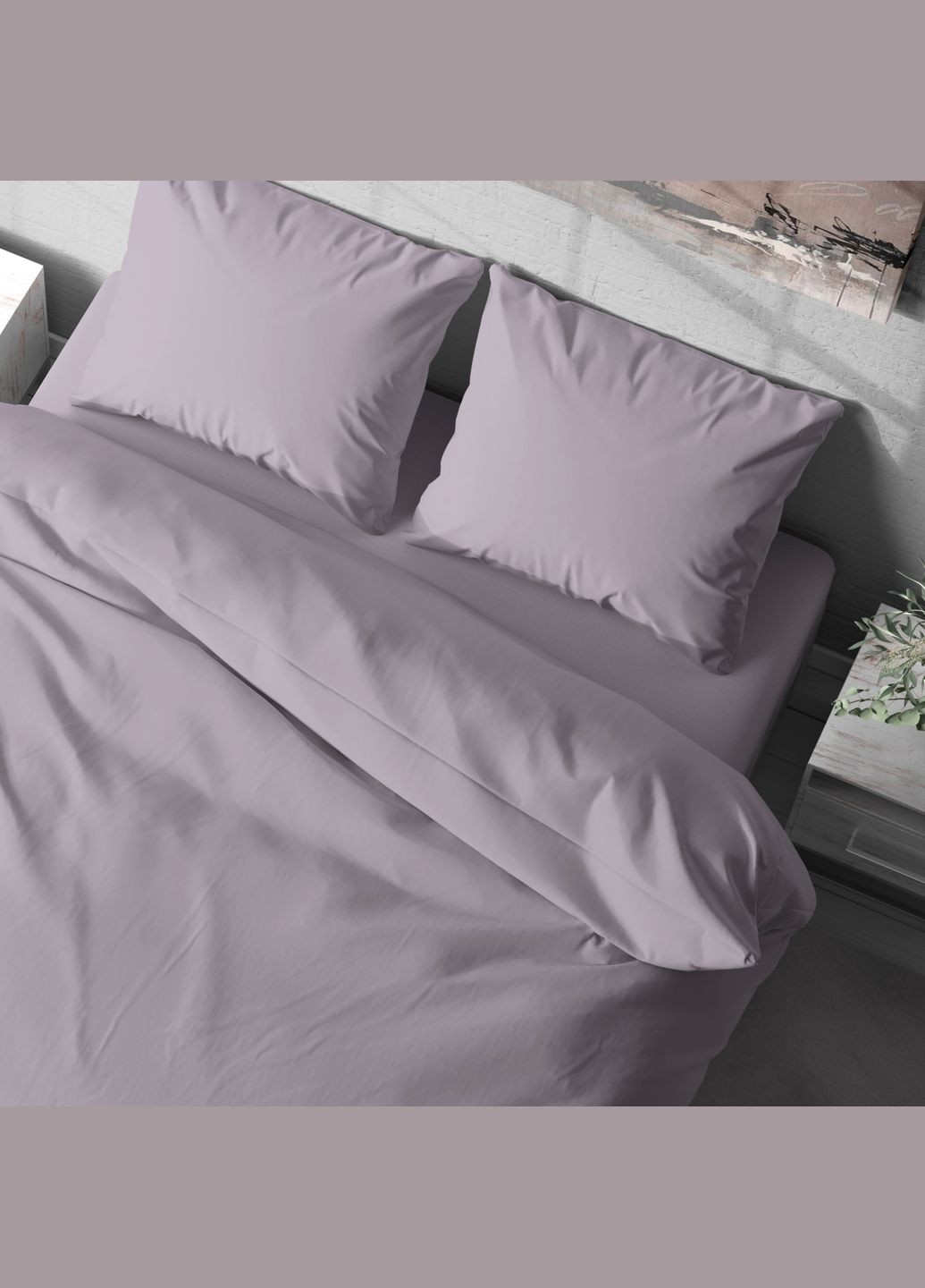 Комплект постельного белья Евро микрофибра P-0183/1 Lelit (325403681)