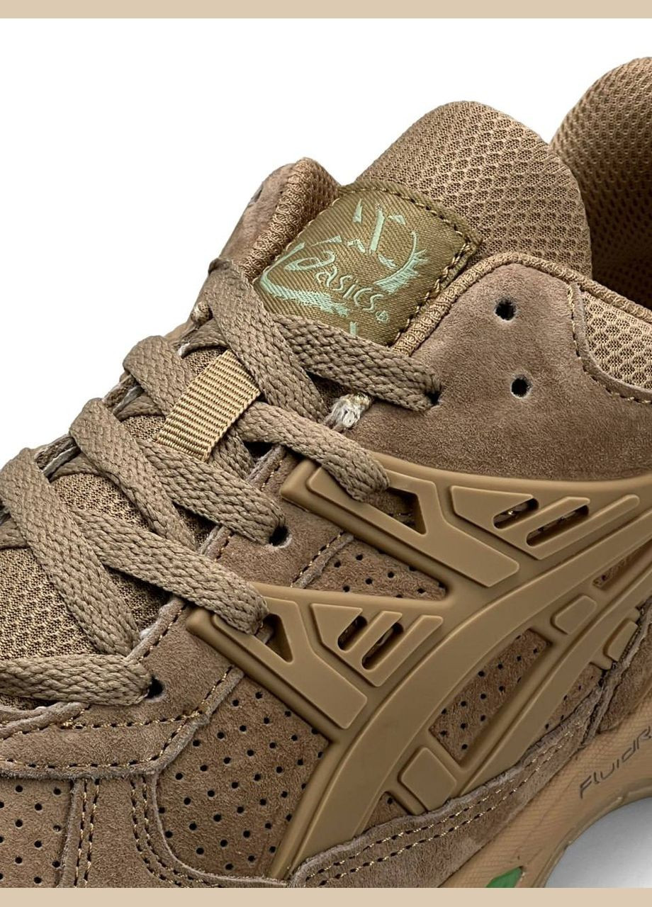 Коричневые демисезонные кроссовки мужские asics No Brand Gel-Kayano Trainer Beige Green