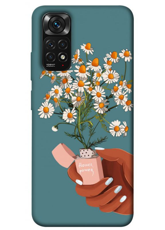 Чехол с принтом для Xiaomi Redmi Note 11 Global, 11S для Ксеми, ксиомами ноте 11, ноте 11с Chamomile mood No Brand (339676627)