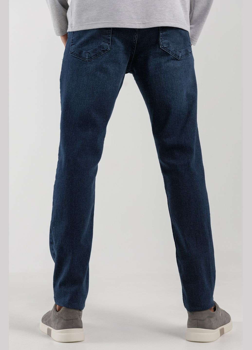 Синие демисезонные регюлар фит джинсы Figo