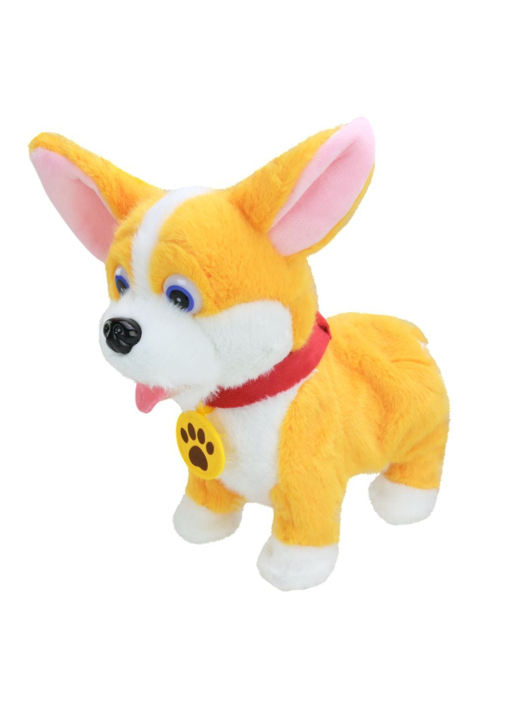 Интерактивная мягкая игрушка собака на поводке, обучающая английскому языку - No Brand K1216 (371927826)