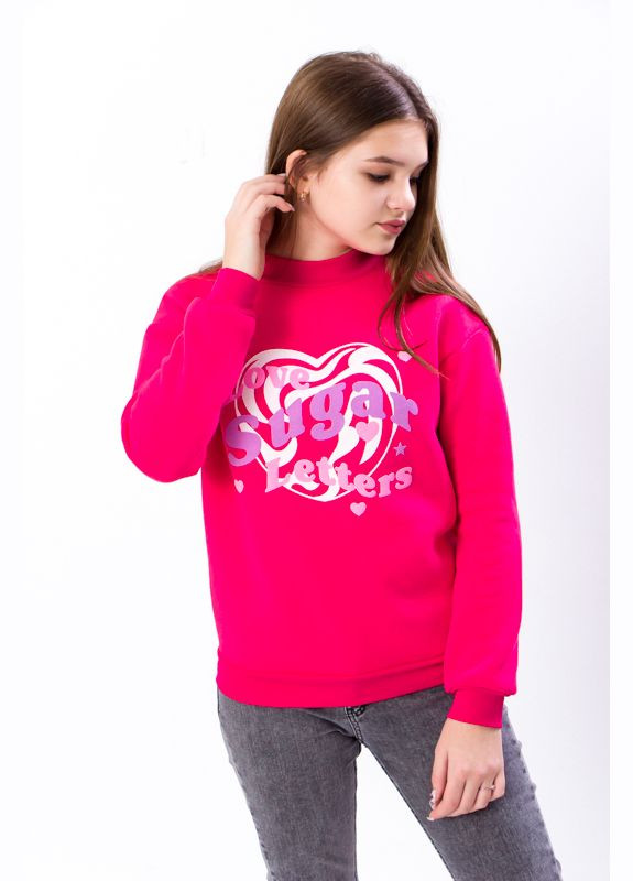 Носи своє свитшот для девочки (подростковый) (1133-22-o) розовый повседневный