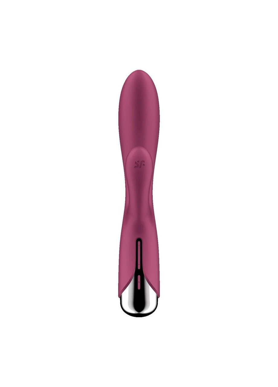 Вибратор-кролик с ротацией Spinning Rabbit 1 Red, 3 мотора Satisfyer (303894167)