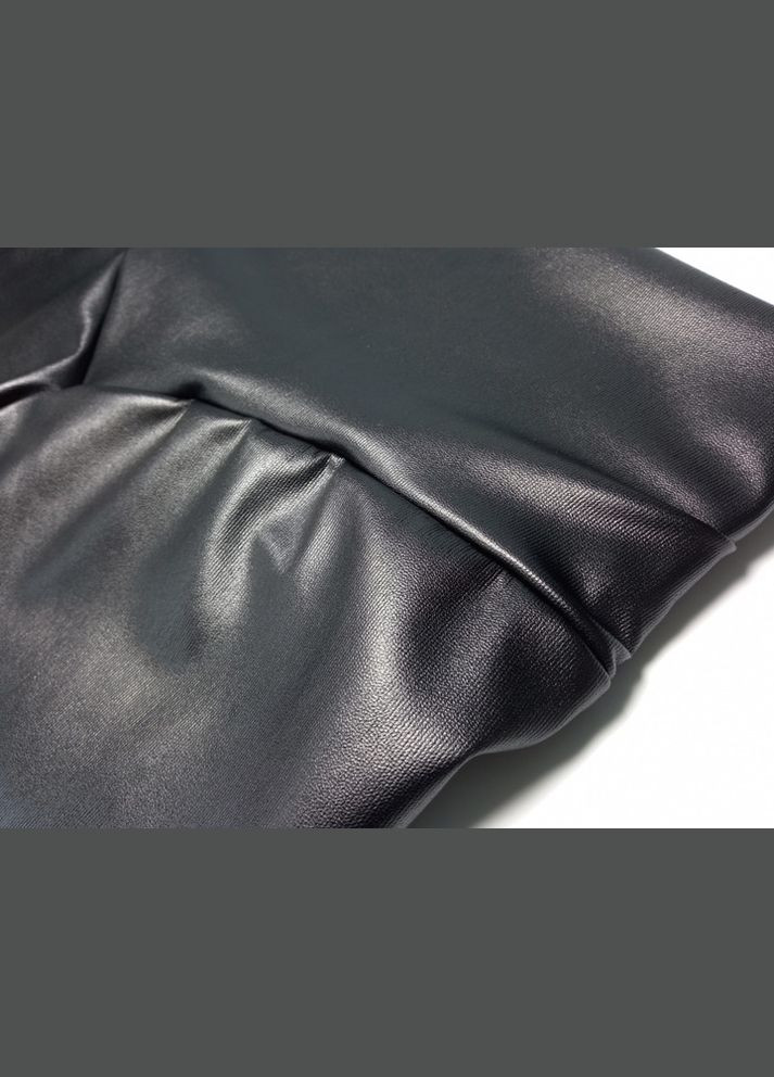 Лосины LAVKA из эко-кожи, утепленные, высокая посадка, цвет Черный, размер S No Brand (301027252)