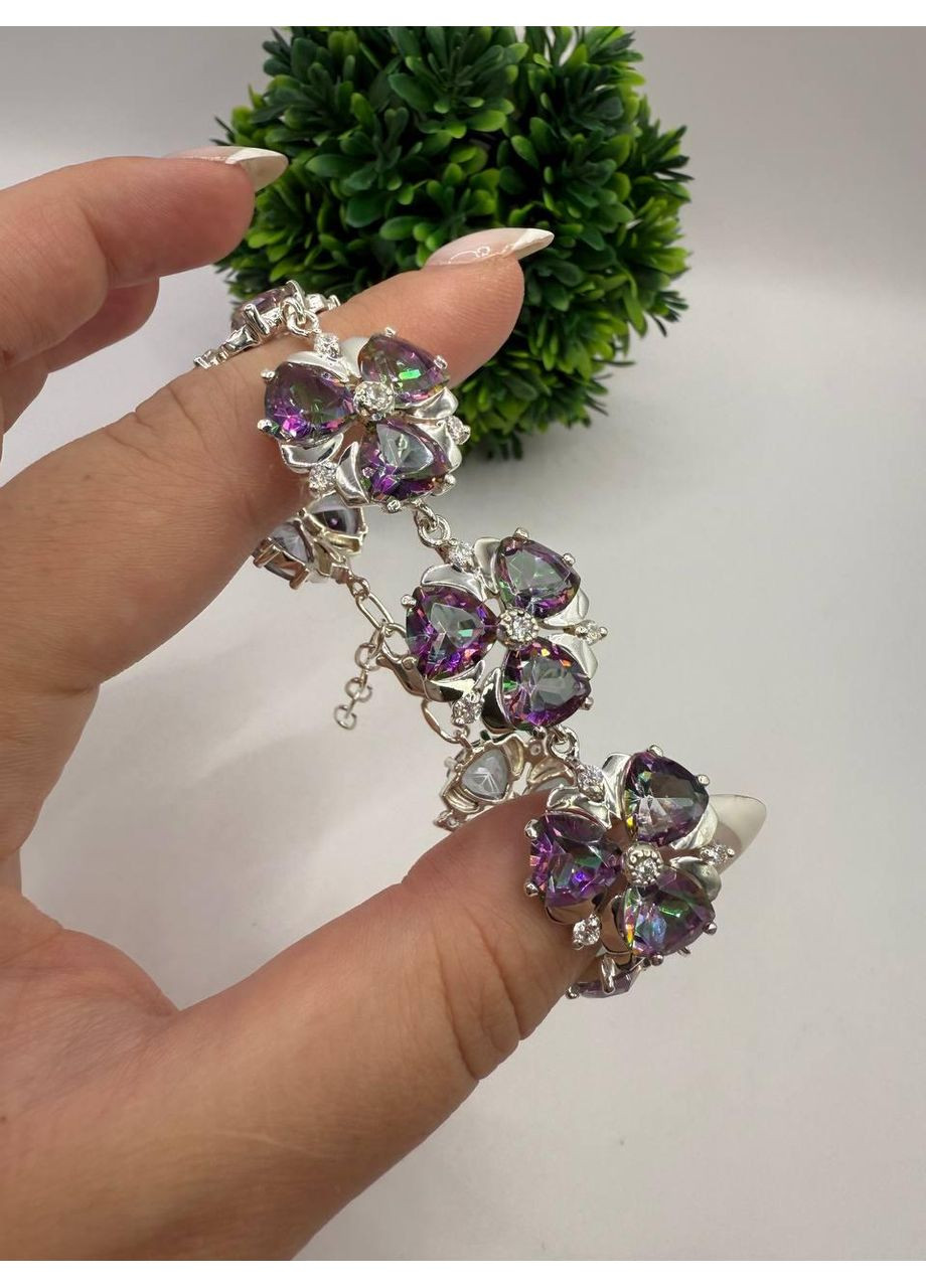 Браслет срібний 925 проба Леона No Brand (351505466)