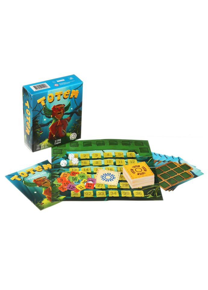 Карткова гра "Тотем" 911258, 108 карток, тотем, правила Arial (301789560)