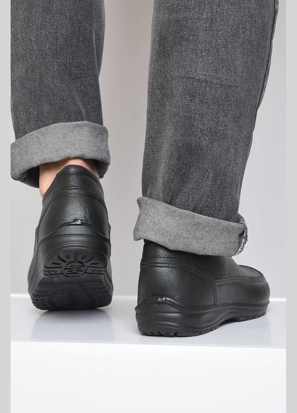 Галоши мужские черного цвета Let's Shop (260552013)