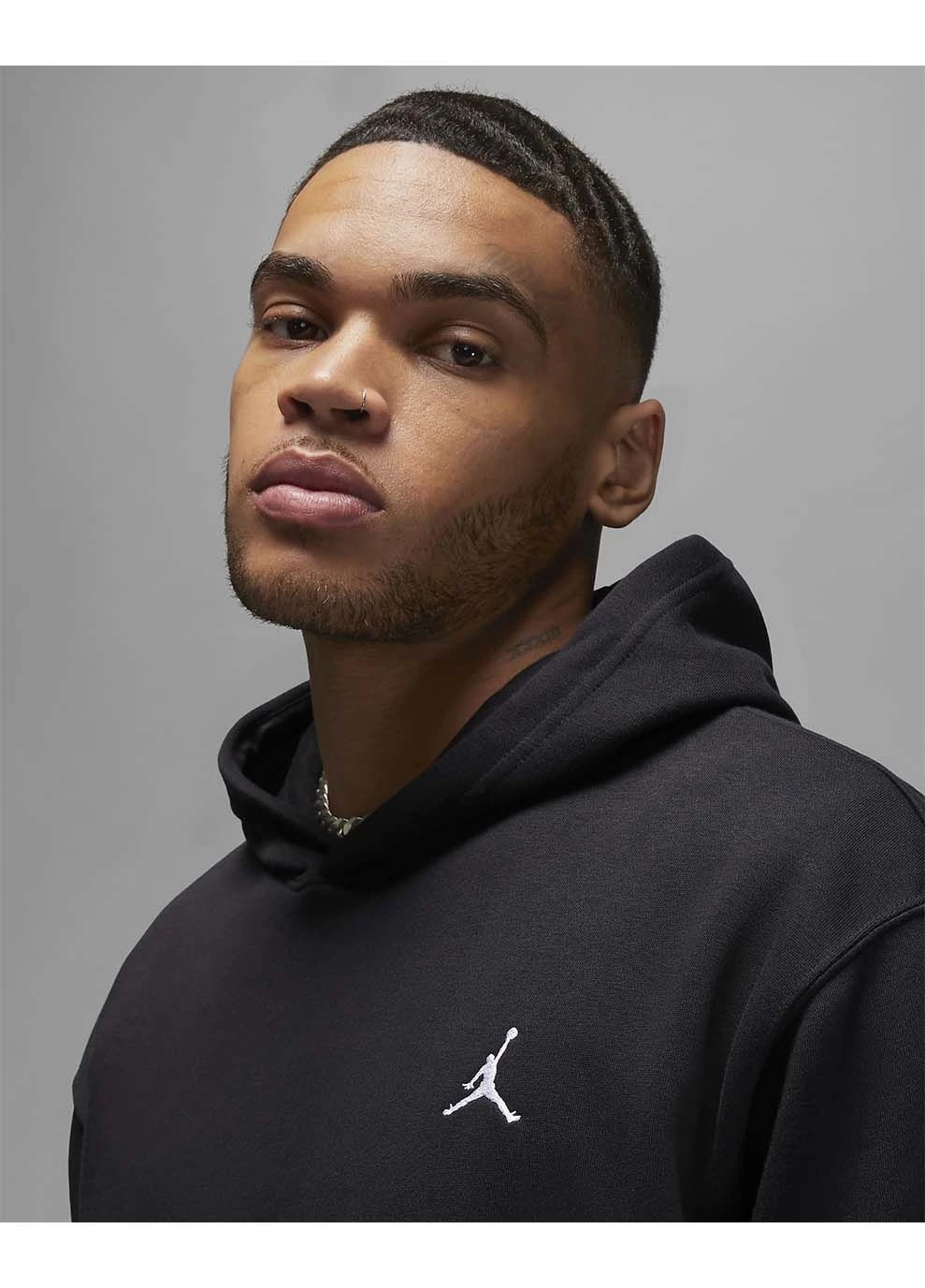 Чоловіче Худі M J ESS FLC PO Чорний Nike (395616089)