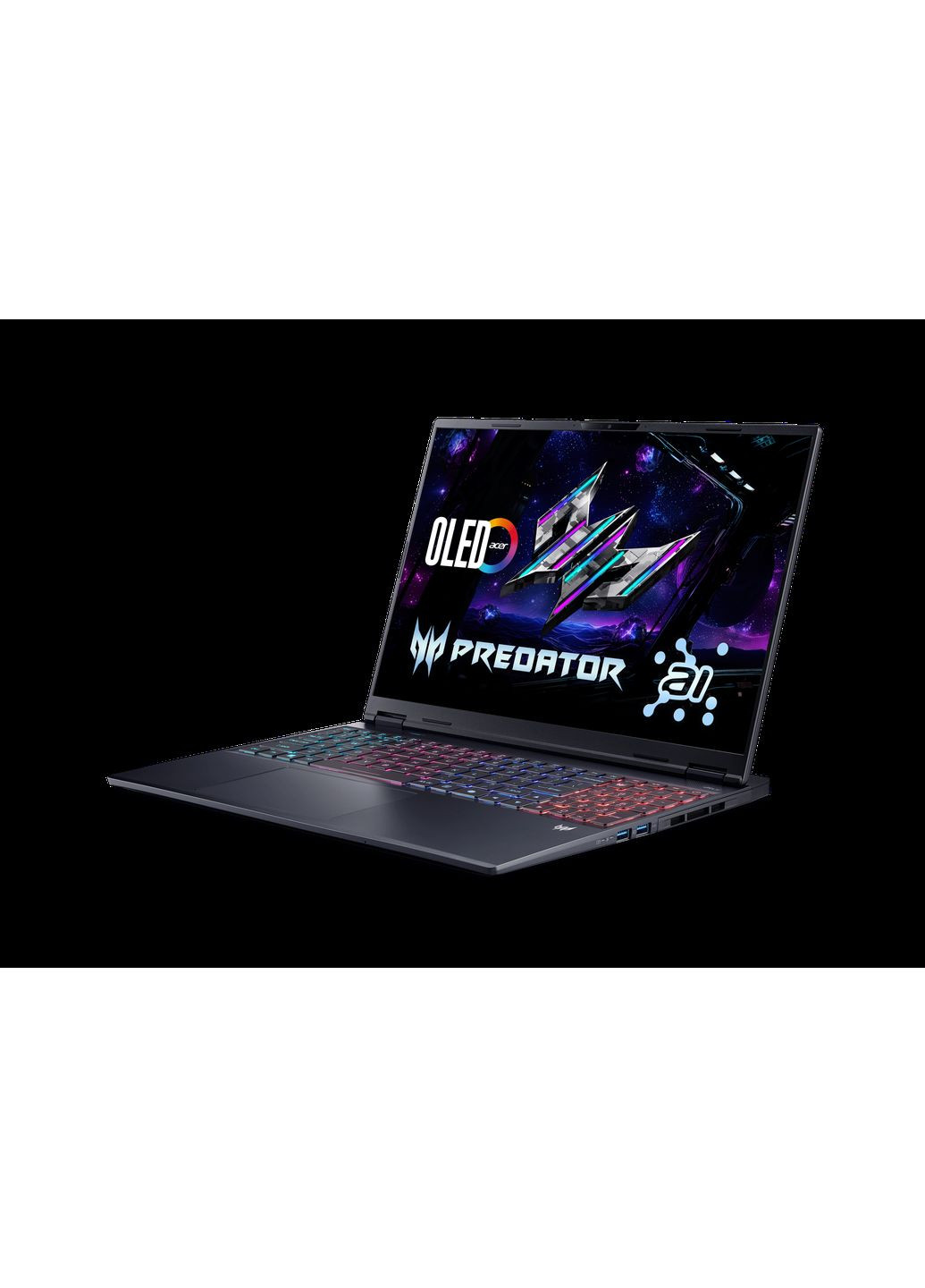 Ноутбук Predator Helios Neo 16 PHN16S-71 16" OLED, Intel U9-275HX, 32GB, F1TB, NVD5070Ti-12, Win11P Acer (363833003)