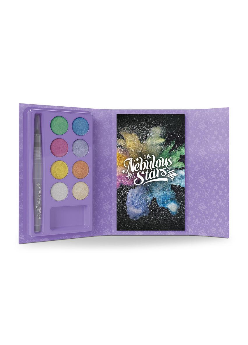 Набір для творчості Розмальовка з водою, чорні листи: Візьми в дорогу () Nebulous Stars 11423 (328449359)