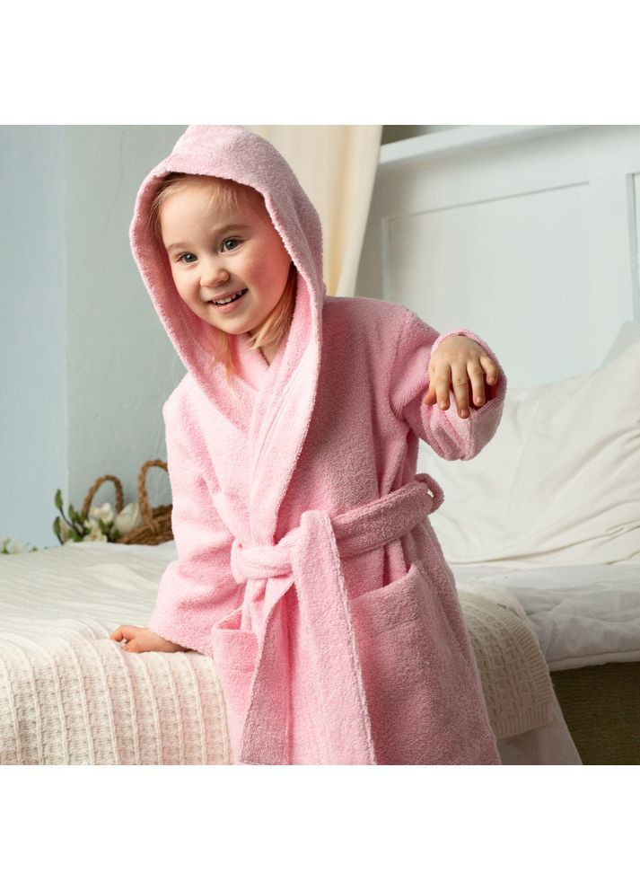 Детский халат с капюшоном махровый унисекс Trendy Tot 03-01409_000000002 (372735915)