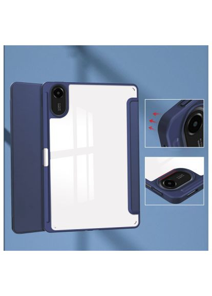 Чехол для планшета Soft Edge TPU Xiaomi Redmi Pad 2 11.0" Deep Blue (713657) BeCover Soft Edge TPU Xiaomi Redmi Pad 2 11.0&quot; Deep Blue (366699330)