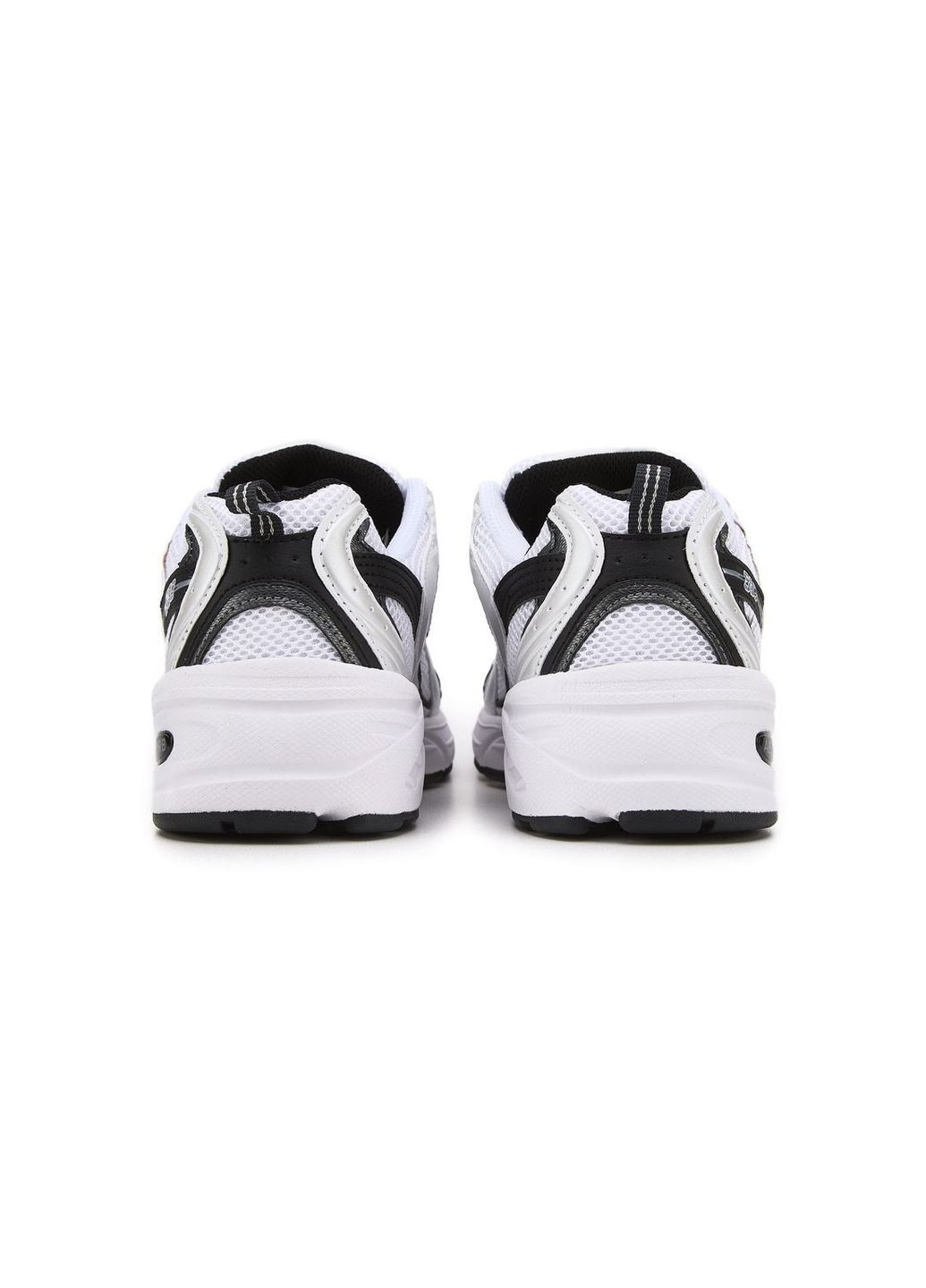 Белые всесезонные кроссовки new balance No Brand 530 White Black