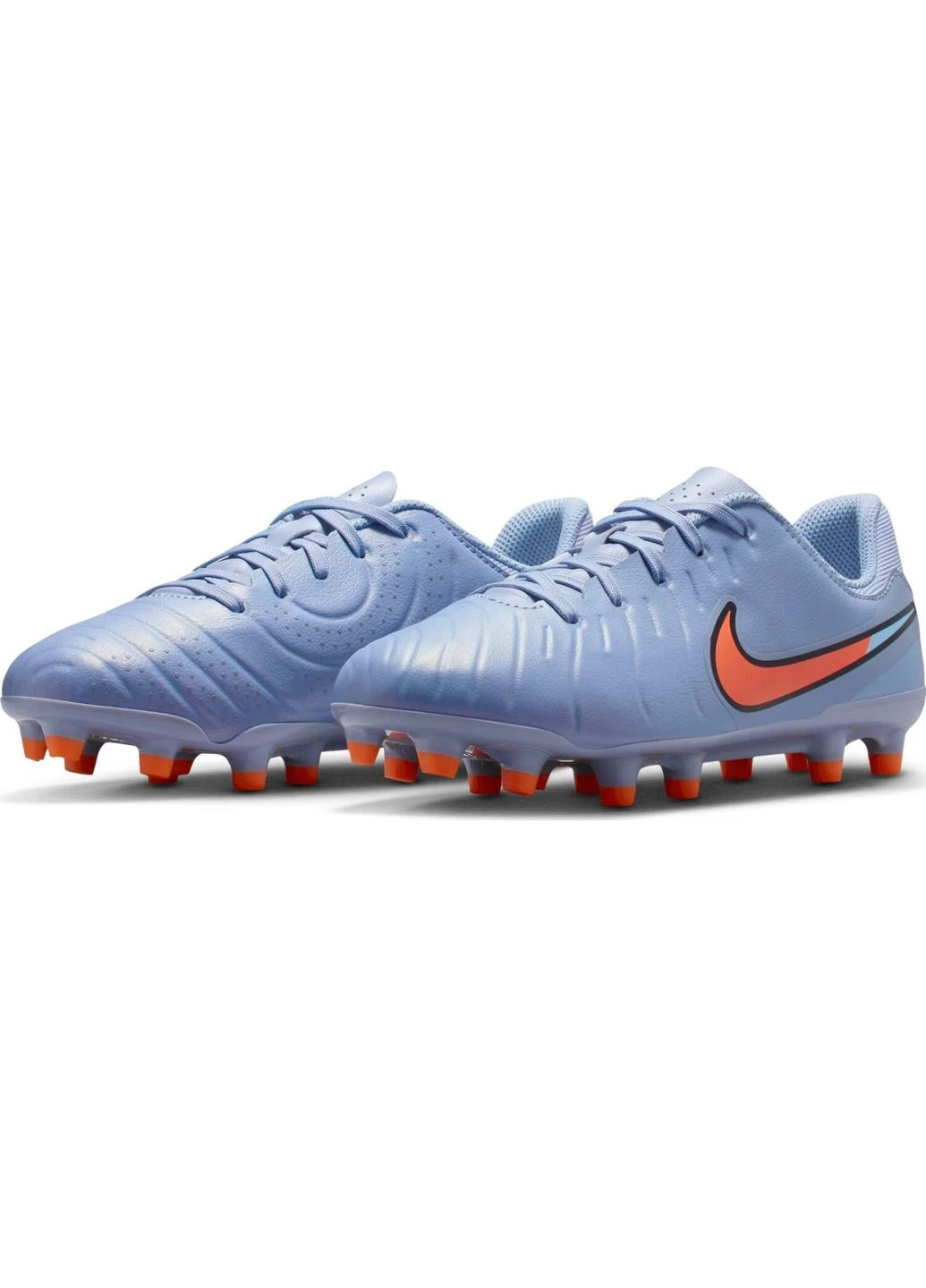 Бутси дитячі JR FG/MG світло-синьо-помаранчеві DV4348-402 Nike TIEMPO LEGEND 10 ACADEMY (396998456)