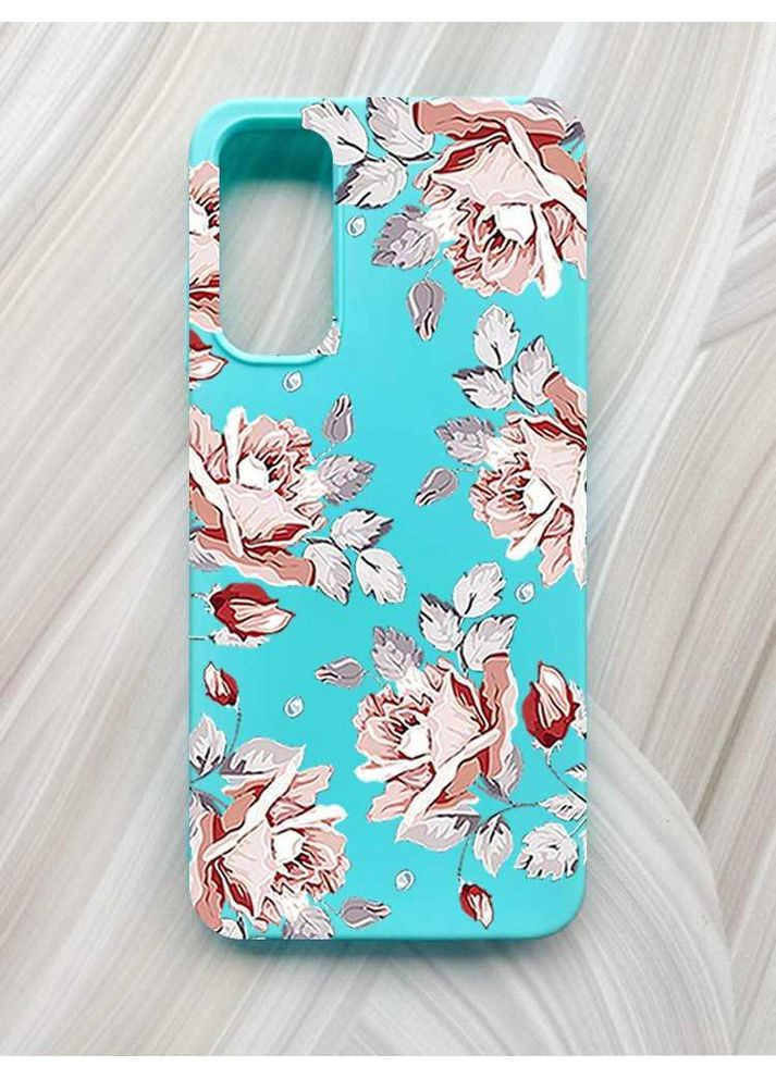 Матовый чехол на Samsung Galaxy A05s (A057) Фон Розы (принт 273) Creative (355389877)