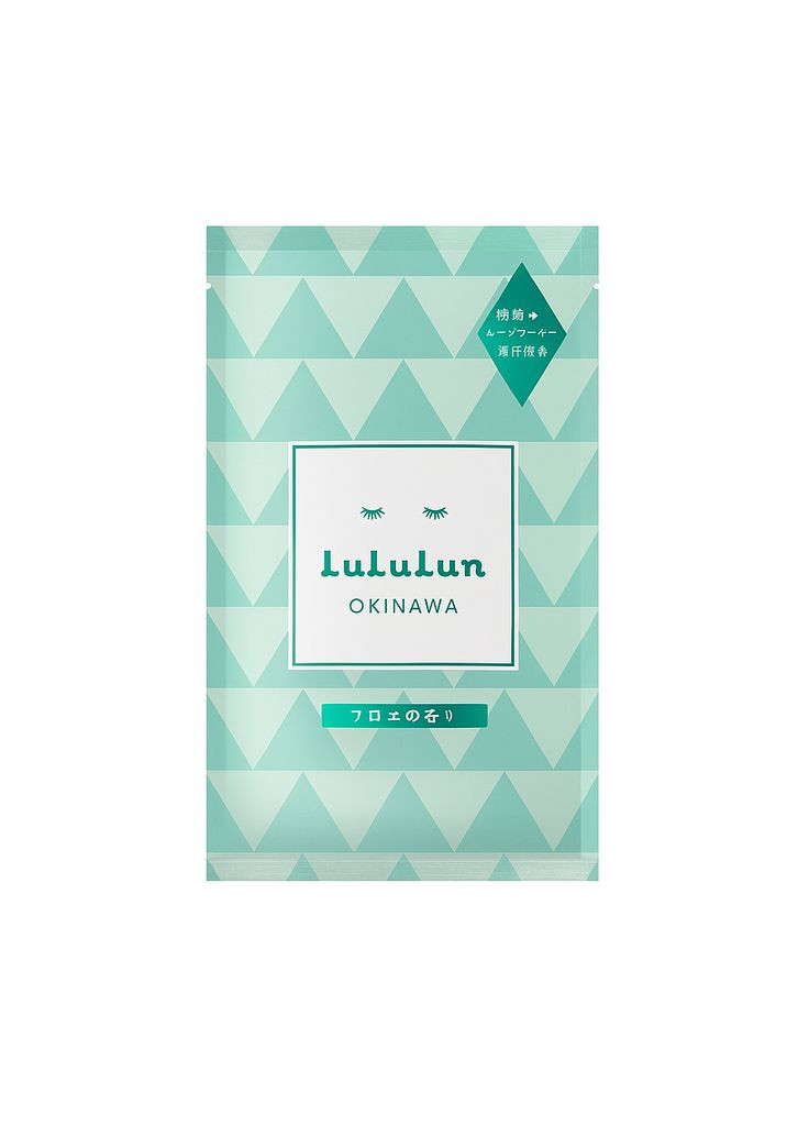 Premium Face Mask Okinawa Aloe успокаивающая маска с экстрактом алоэ, 1 шт LuLuLun (361384919)