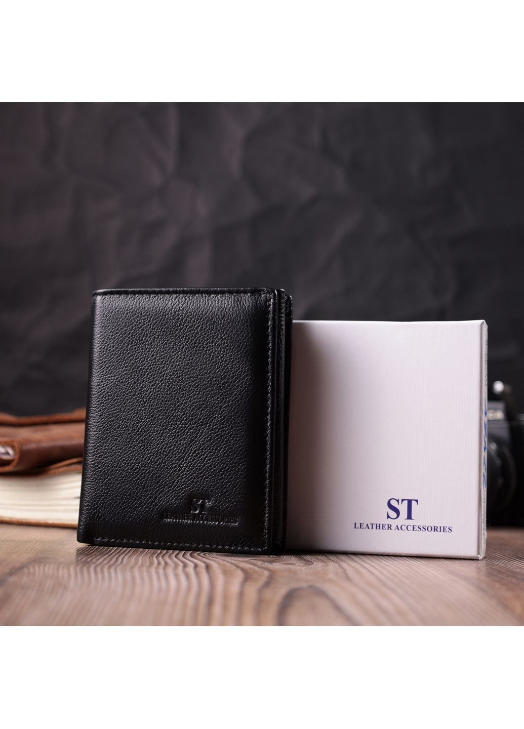 Чоловічий шкіряний гаманець st leather (288135039)