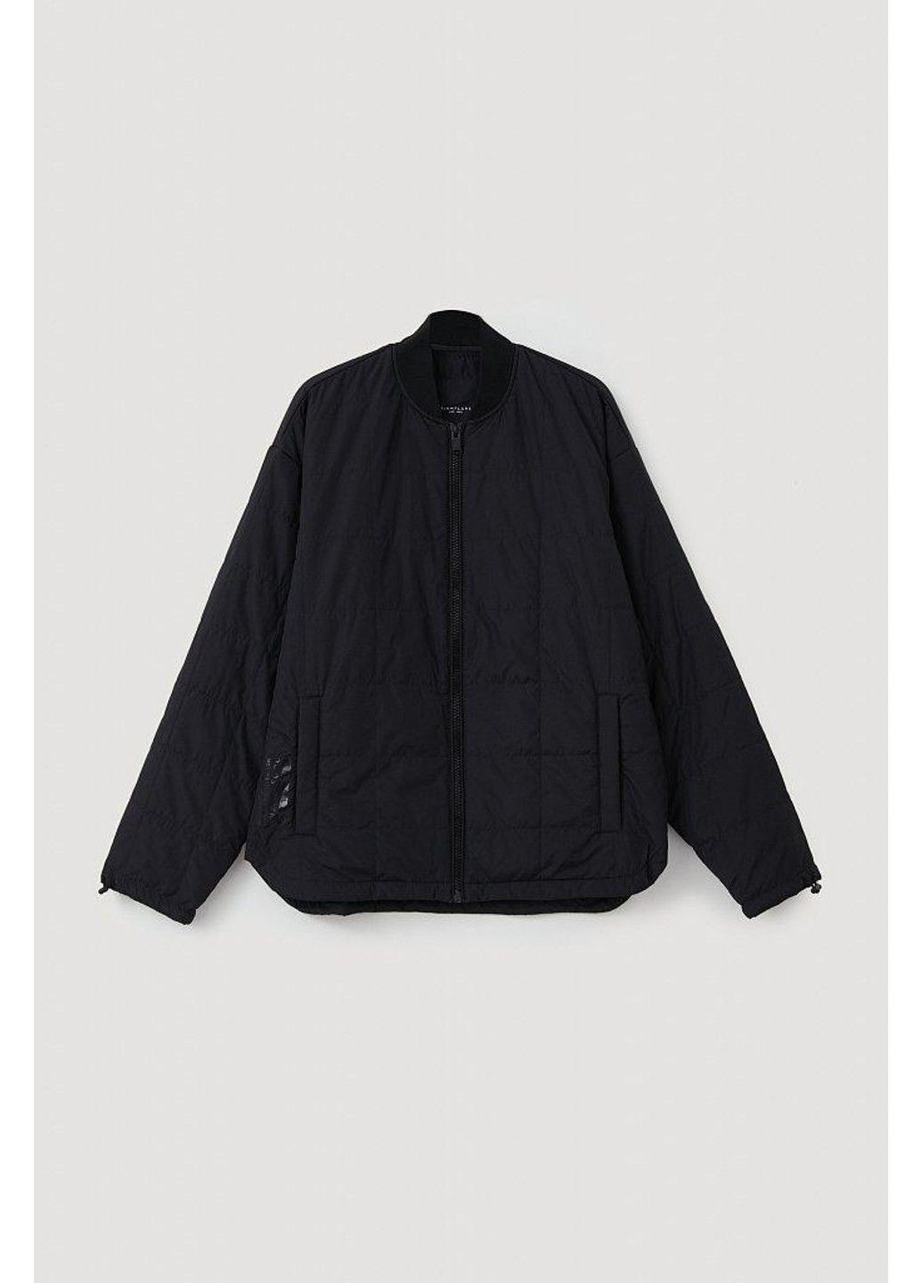 Чорна демісезонна бомбер fab21086-200 Finn Flare