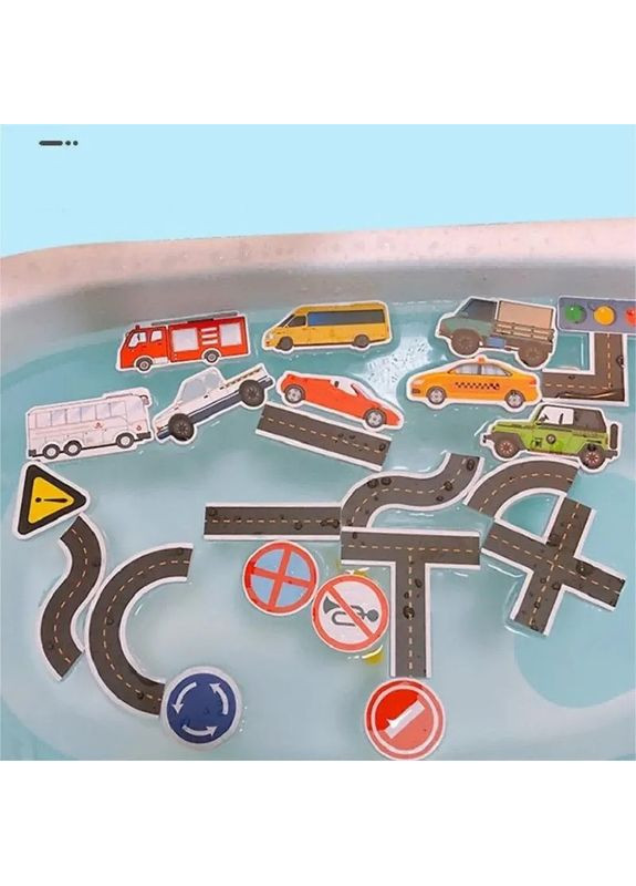 Игрушка для ванной Шоссе и автомобили No Brand (366304120)