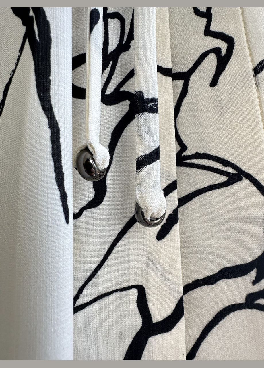 Білий святковий, коктейльна, повсякденний, кежуал, вечірня "flora" сукня-кейп, з спідницею-сонце, а-силует, кльош Halmun з квітковим принтом