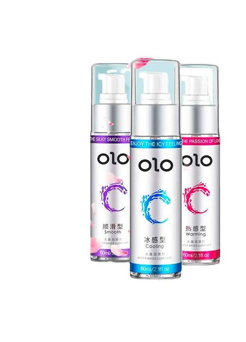 Охолоджувальний лубрикант "OLO Cooling" 60 мл - Ментоловий - Інтимна змазка - (372734282)