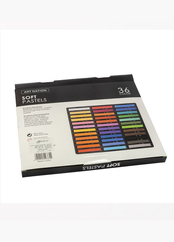 Художня пастель Art Nation Soft pastel суха, м`яка, 36 кольорів Art Rangers (322650420)