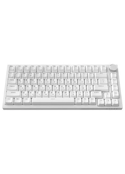 Клавиатура AK820 Red Switch USB-C UA White (AK820-R-W) UA White Ajazz (400752895)