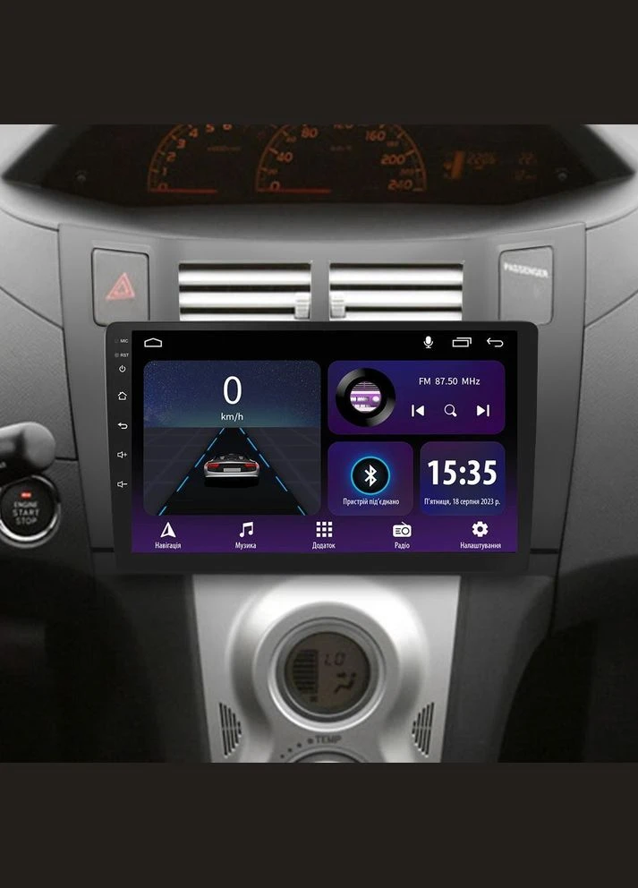 Штатная магнитола E9232 2+32 Gb Toyota Yaris XP90 2005-2012 (F1) 9" Sigma (378957176)
